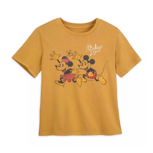 Disney Tops - Mickey and Minnie Mouse Vintage Style Tee